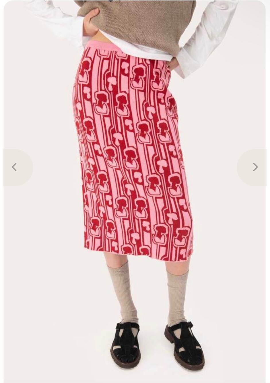 The Mundaka Champi Skirt in Pink